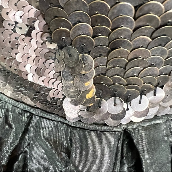 VINTAGE NICOLE MILLER SIGNATURE Y2K Whimsigoth Taffeta Dress, 6 - Picture 7 of 16